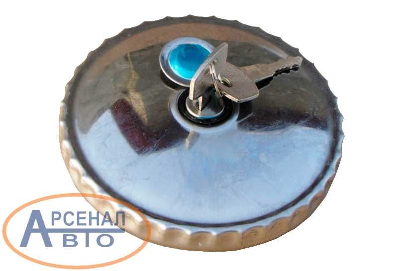 Крышка топливного бака Камаз, МАЗ полуоборотная, металл, с ключом 5320-1103010