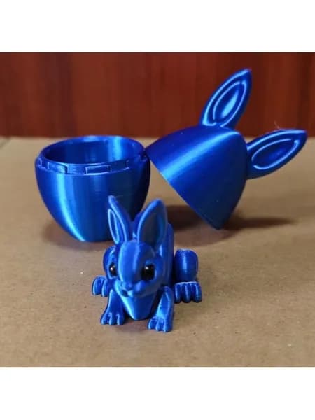 Пасхальные кроличьи яйца с 3d-принтом