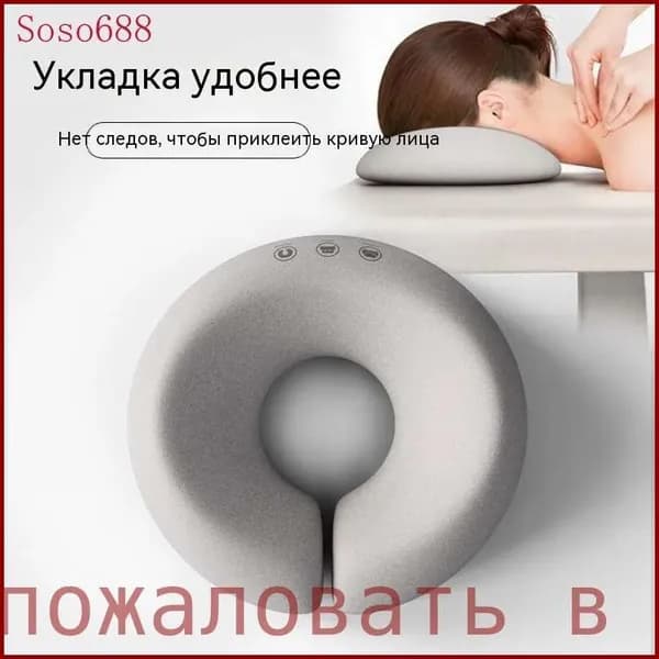 Подушка для косметической кровати, U-образная подушка для лица для массажного стола
