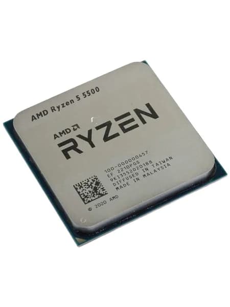 Процессор AMD Ryzen 5 5500 AM4 OEM 100-000000457