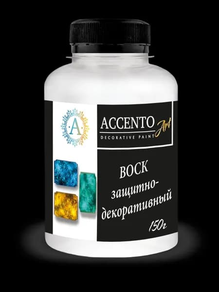 ACCENTOART Воск для венецианской штукатурки акриловый защитно-декоративный для внутренних работ 150г