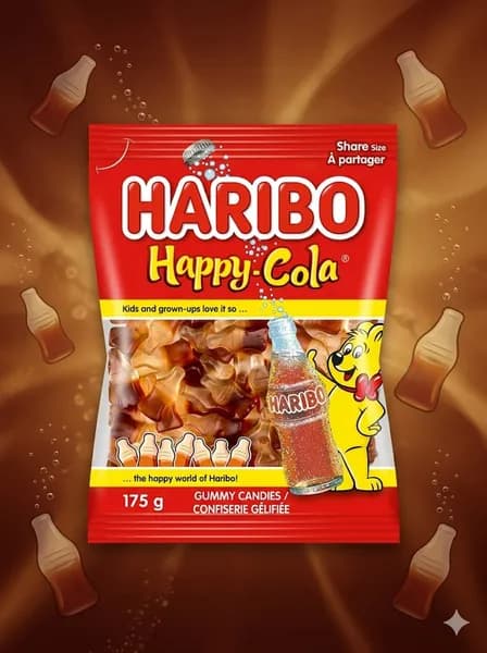 Жевательный мармелад Happy Cola Кола 175 грамм