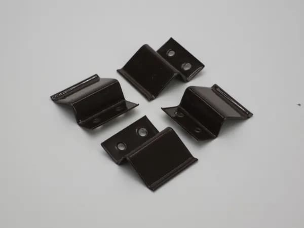 Набор креплений для М/C МЕТАЛЛ (верх-2шт; низ-2шт) коричневый
