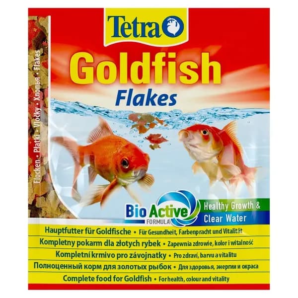 Tetra Goldfish Flakes Sachet в хлопьях для золотых рыбок, 12 гр