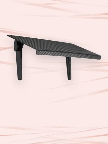 Подставка для телевизора и монитора, - Большой черный 33x14 см