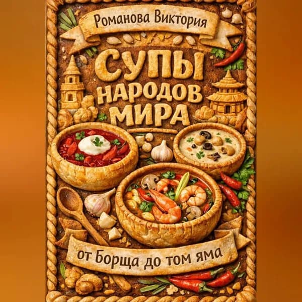 Супы народов мира: от борща до том яма | Романова Виктория | Электронная аудиокнига