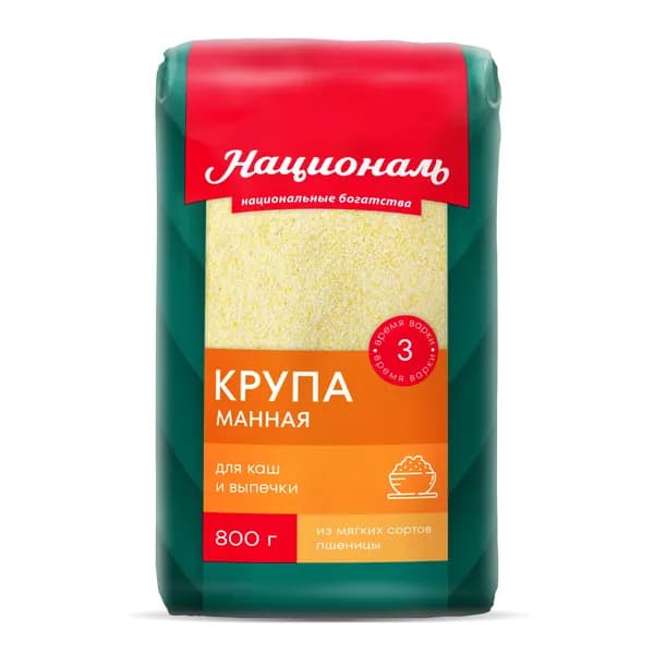 Манная крупа Националь, 800 г