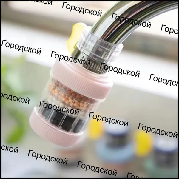Фильтр на кране простого водоочистителя используется для очистки воды