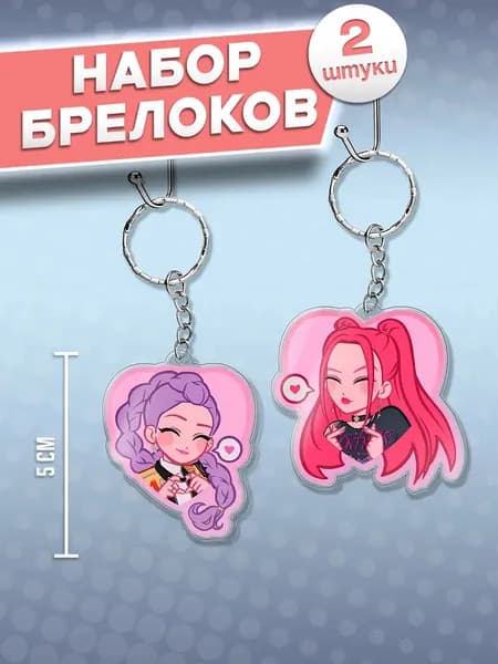 K-pop demon hunters брелоки, Кей поп