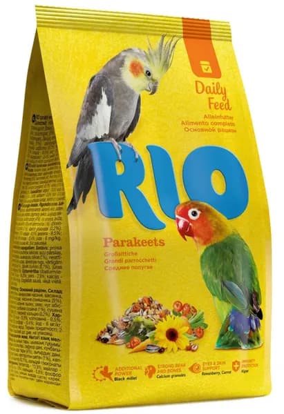 RIO Корм для Средних Попугаев , Основной Рацион 1 кг