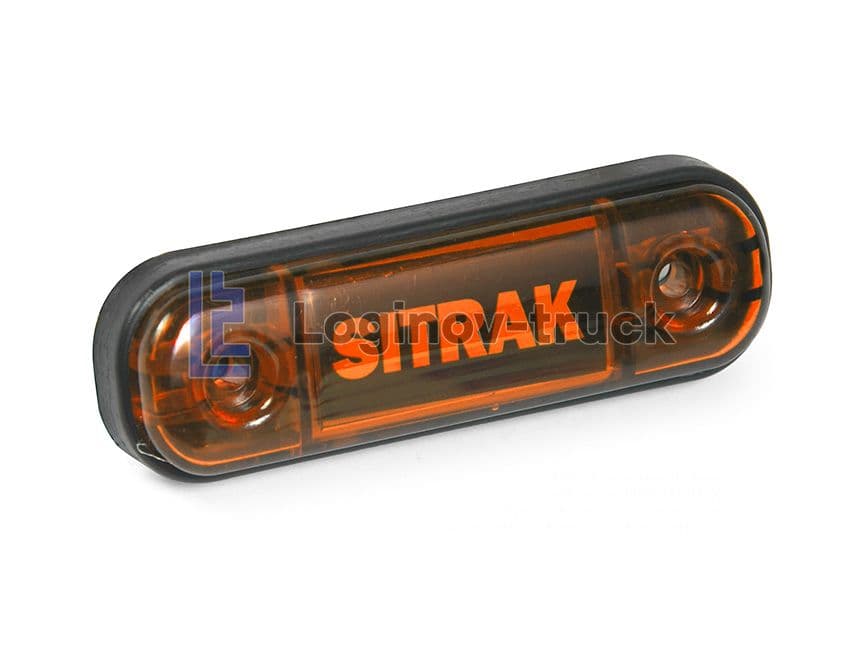 Фонарь контурный универсальный 160 жёлтый led 24в sitrak арт.160-00-led- sitrak
