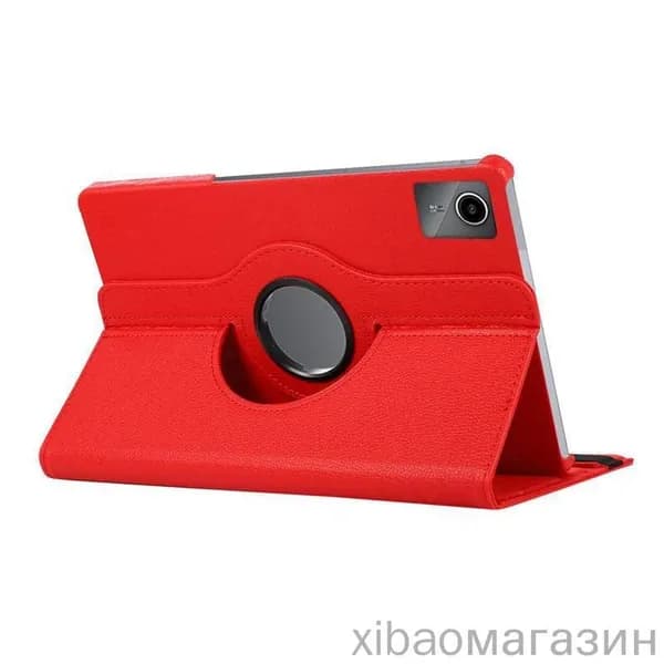 Противоударный защитный чехол для планшета Lenovo Xiaoxin Pad (2025) 11 дюймов, поддерживает вращение на 360 градусов и поставляется в кожаном чехле.