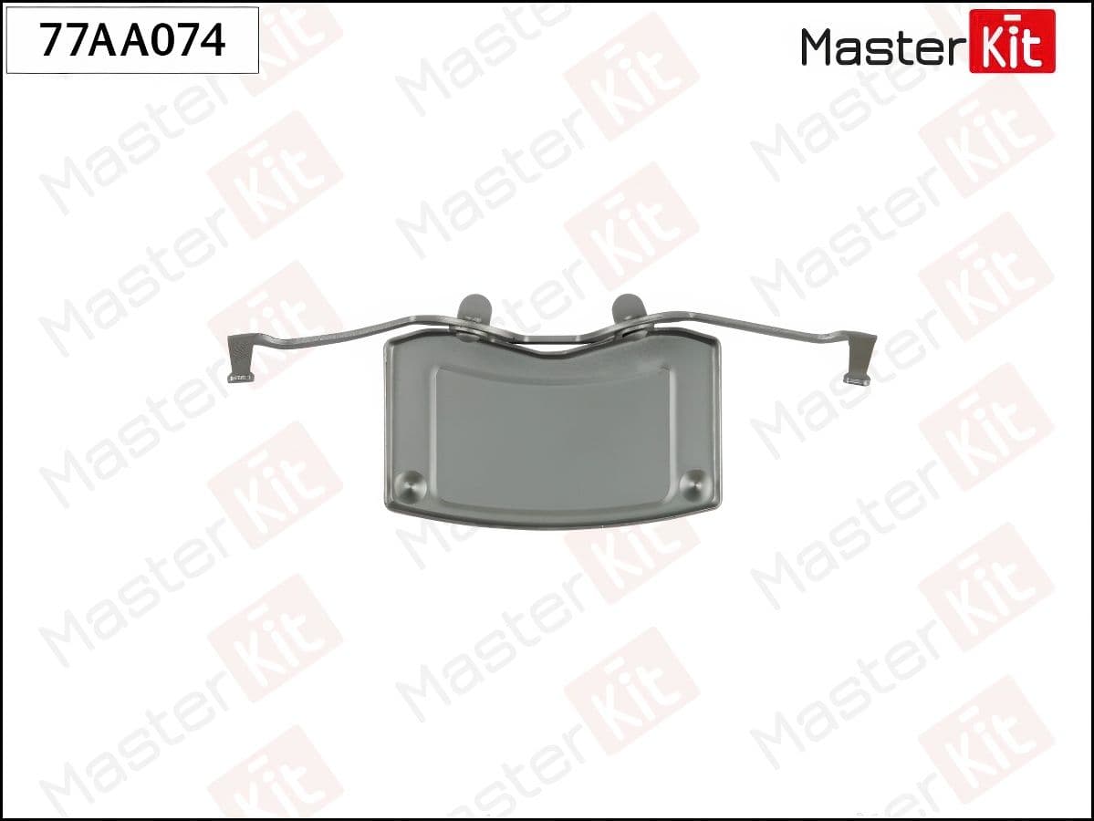 Установочный комплект тормозных колодок для БМВ 5, 6, 7 77AA074 MASTERKIT