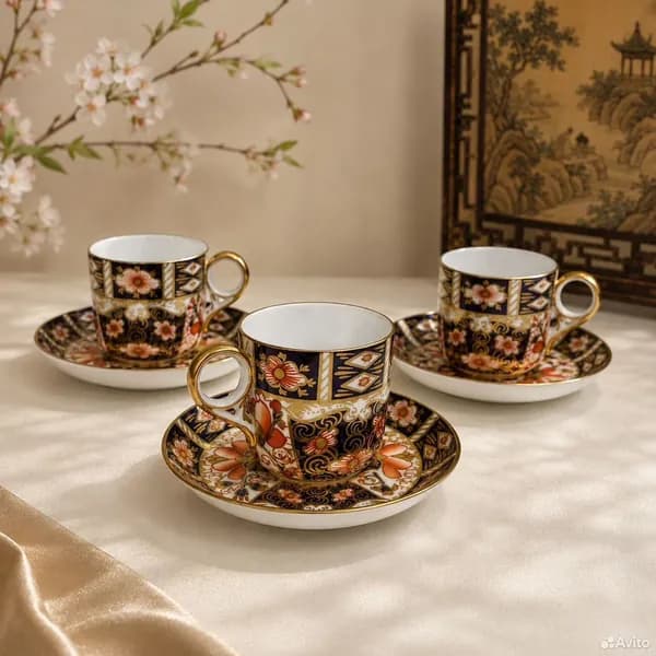 Кофейная пара Royal Crown Derby