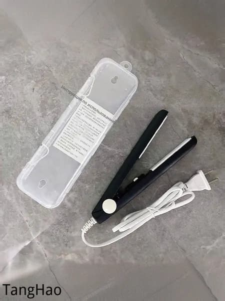 Mini Straightener V1 Устройство для выпрямления и завивки волос, керамические пластины, 25 Вт