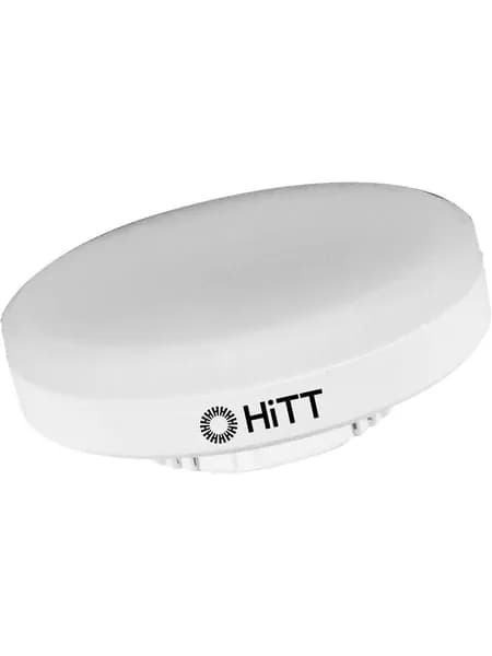 Лампа светодиодная HiTT GX53, 17 Вт, 3000 К (теплый белый свет), 1750 лм, таблетка, HiTT-PL-GX53, 1010097
