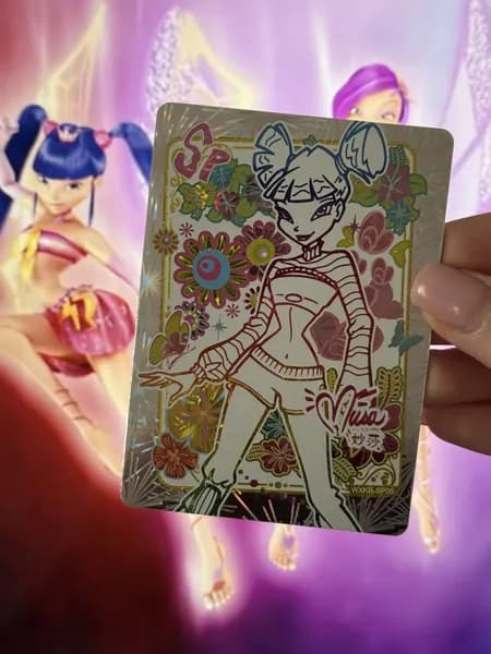 Коллекционная карточка винкс Winx ранг SP Муза 2025