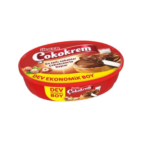 Шоколадная паста Ulker фундуковая Cokokrem (Findik kremasi), 950 г, Турция