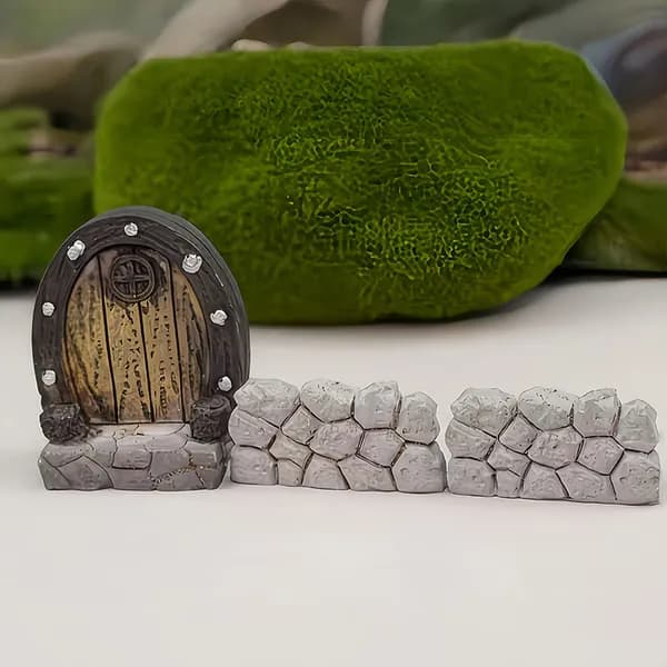 Миниатюрные фигурки для флорариума, диорамы, сада камней 10 предметов