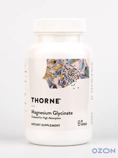 Магний глицинат, Magnesium Glycinate, , 90 капсул