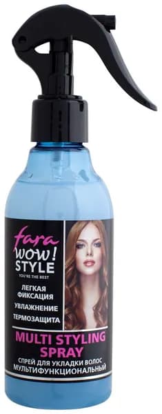 Fara Wow Style Спрей для укладки волос Мультифункциональный 200 мл