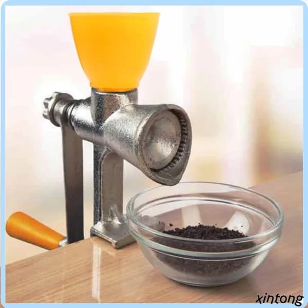 Ручная мельница, чугунный ручной Grinder для кофе и круп