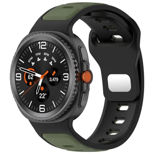 Силиконовый ремешок для Samsung Galaxy Watch 8 40 мм 44 мм , Спортивный браслет для Samsung Watch 8 Classic 46 мм