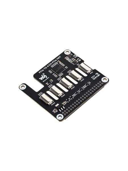 4-Ch PCIe FFC Adapter Board - 4-х канальный адаптер PCIe FFC для Raspberry Pi 5
