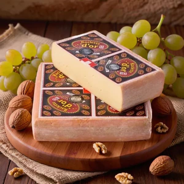 Раклет, до 500 гр, Швейцарский полутвердый сыр, Raclette, ТМ Margot Fromages