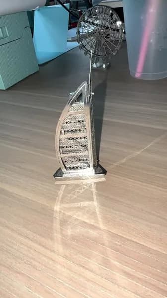 Парусный отель/ подарок мужчине на день рождения 3D металлические головоломки DIY Взрослые игрушки