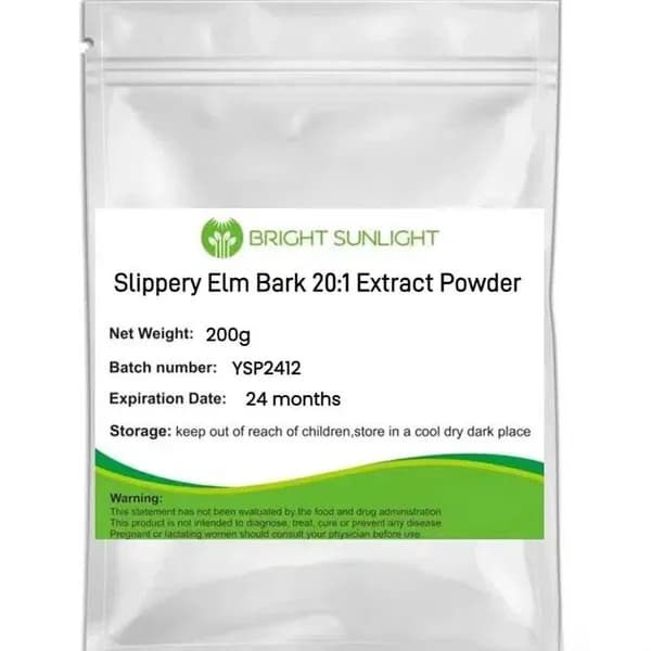 Порошок экстракта коры скользкого вяза 20: 1 БЕЗ наполнителей (Slippery Elm Bark)