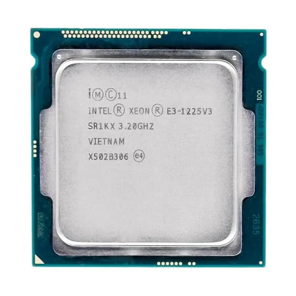 Процессор Socket LGA 1150 Intel Core i5 Xeon E3 1225 E3-1225 v3 ( 4 ядра 4 потока 3200МГц 3,2 ГГц кэш 8 Мб 84Вт 84W )