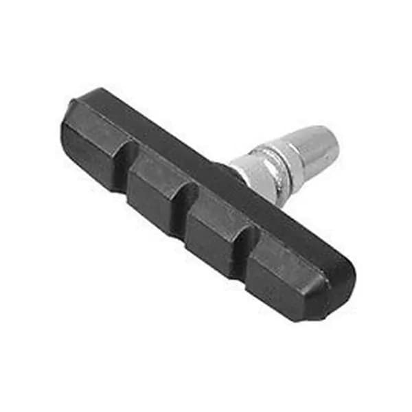 велосипедные тормозные колодки v-brake, резина с металлом