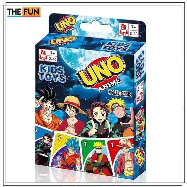 Настольная карточная игра UNO Naruto anime карт, Привет, Новая версия игры для всей семьи