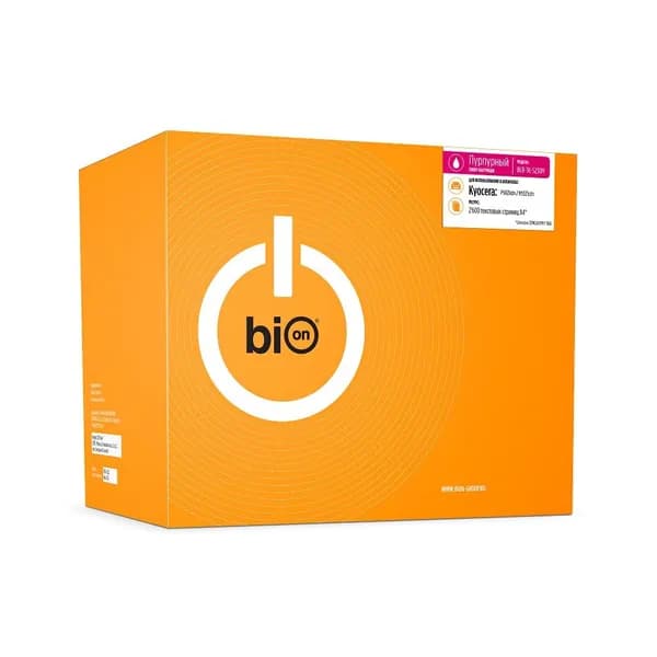 Картридж Bion BCR-TK-5230M для Kyocera Ecosys P5021cdn/P5021cdw/M5521cdn/M5521cdw Пурпурный, 2200 страниц