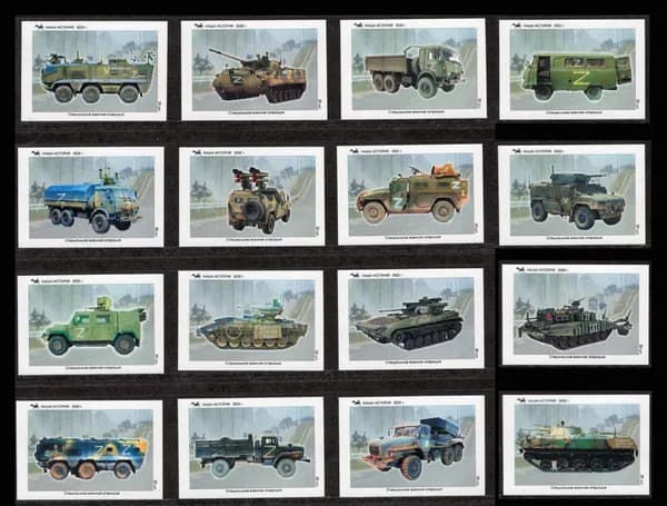 Спичечные этикетки. Военная спецтехника. Редкий коллекционный набор.