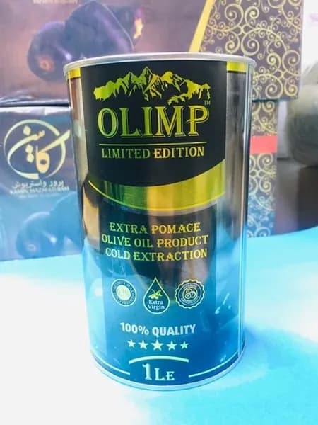 Масло Оливковое рафинированное Olimp Limited Edition Extra Pomace с добавлением Extra Virgin 1 л МИЛИ ФУД