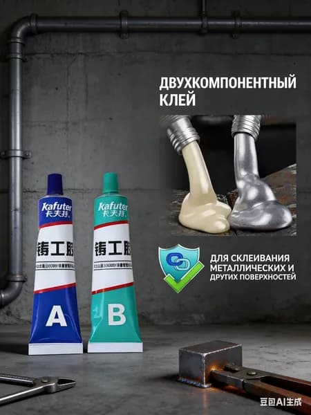 Клей строительный 65 мл 0.1 кг, 1 шт.