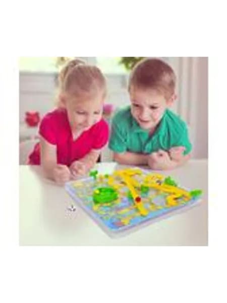 3D-Schlangen-Brettspiel Spielzeug mit Leiter Traditionelles Familienspiel Spassgeschenk fur Kinder, Настольная игра