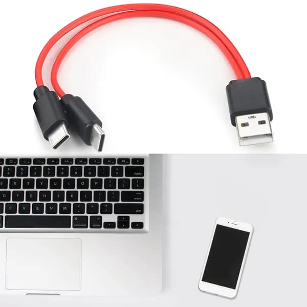 Встроенный кабель USB-C для зарядки без подключения к Интернетух
