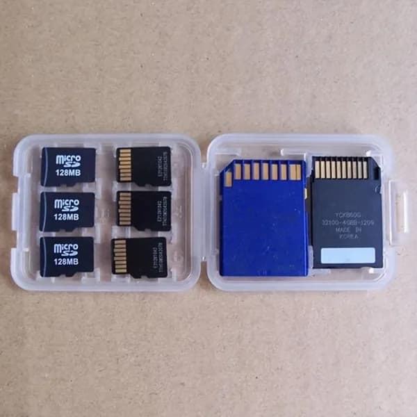 Защитный держатель, чехол для хранения карт памяти SD HC TF MS