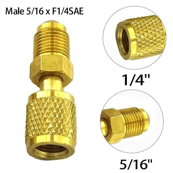OZ-TRGB Адаптер Male 5/16 x F1/4 SAE Для кондиционеров R32 R410a