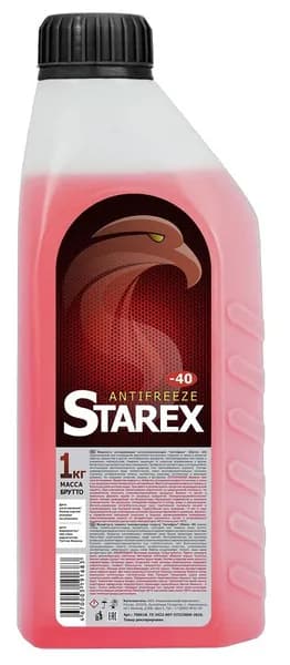 Антифриз "Starex" красный 1кг, 700618