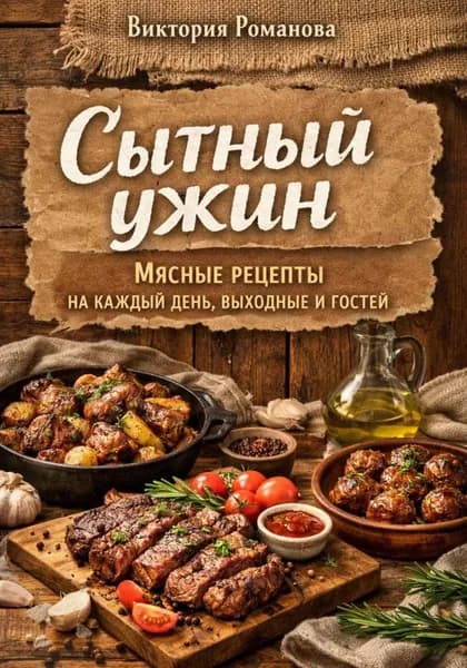 Сытный ужин: мясные рецепты на каждый день, выходные и гостей | Романова Виктория | Электронная книга