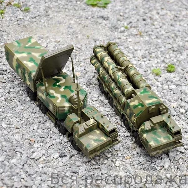 Ракетная машина S300 и радиолокационная машина 1/72