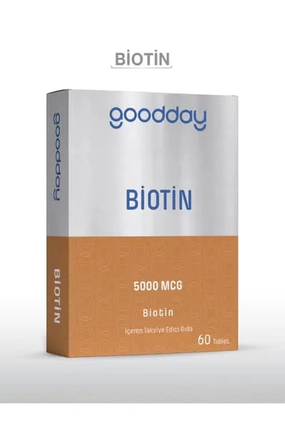Goodday Гуддей Биотин 5000 мкг 60 таблеток