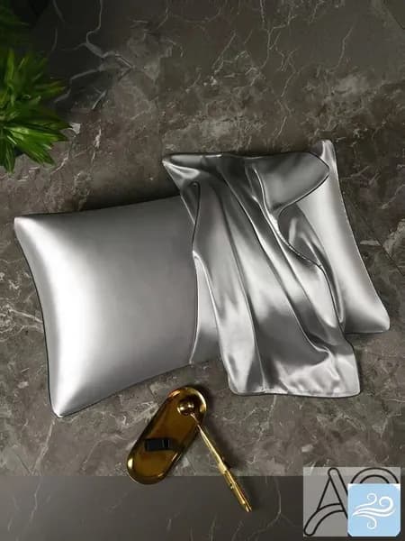 Наволочка, Натуральный шелк, 50x70 см  1шт