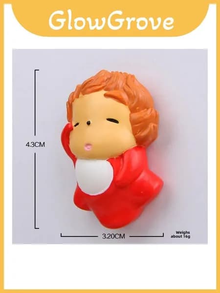 ponyo on the cliff holding bucket girl fish мини магнитный декор для холодильника для домашнего декора и подарочных мероприятий