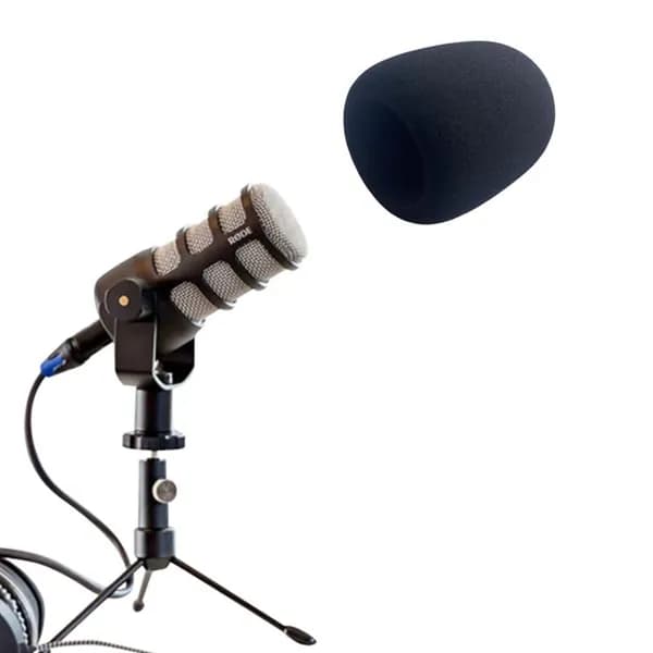 Антипоп-фильтр для микрофона RODE PodMic, ветрозащита, шумоподавитель.