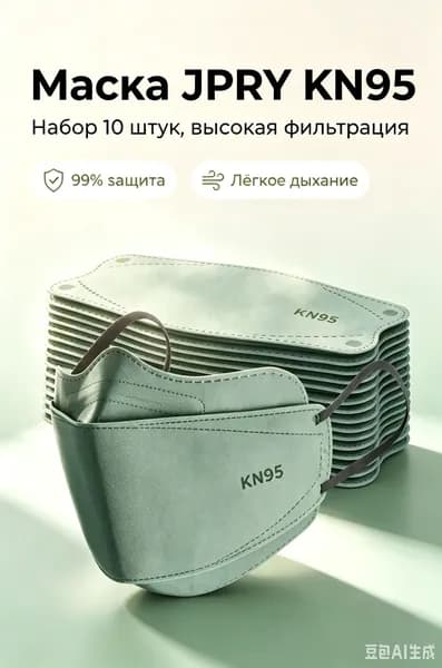 Респиратор профессиональный, FFP3, размер 8, 8 шт.